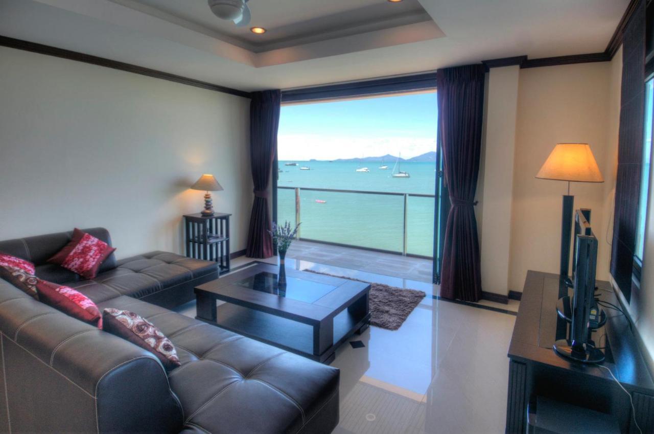 Emerald Beach-Front Apartments Fishermans Village Koh Samui Exterior foto